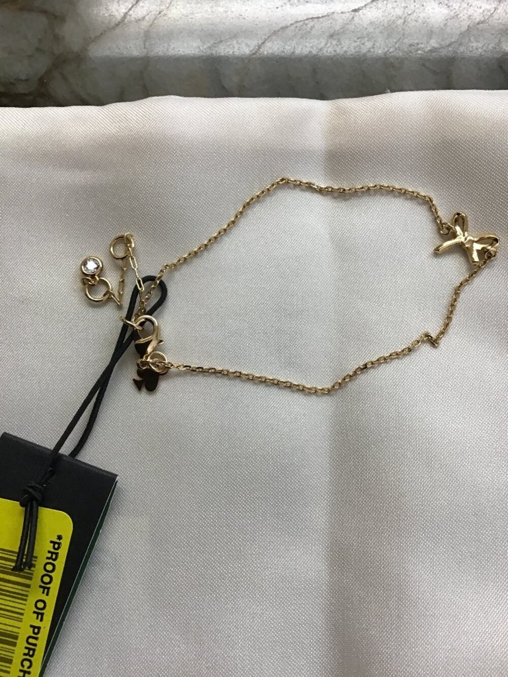 Kate Spade New Delicate Gold Bow Bracelet